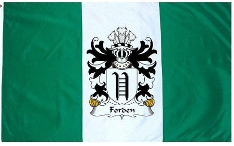 Forden family crest coat of arms flag