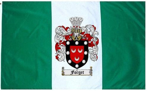 Forget family crest coat of arms flag