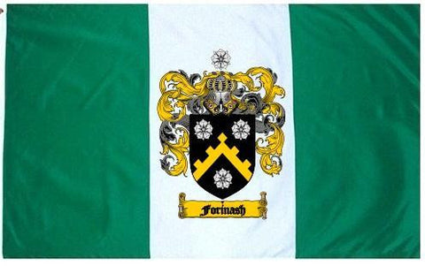 Forinash family crest coat of arms flag