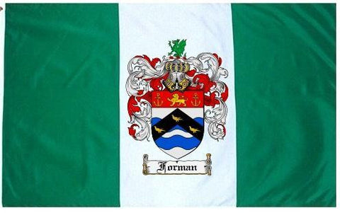 Forman family crest coat of arms flag