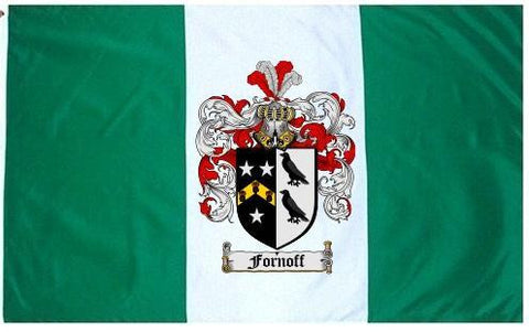 Fornoff family crest coat of arms flag