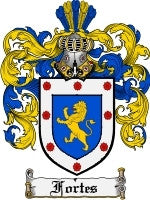 Fortes coat of arms family crest download