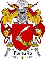 Fortuno coat of arms family crest download