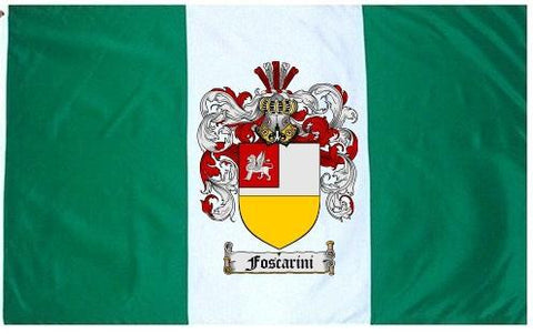 Foscarini family crest coat of arms flag