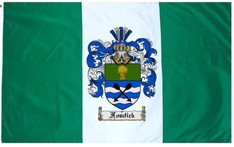 Fosdick family crest coat of arms flag
