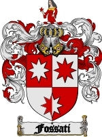 Fossati coat of arms family crest download