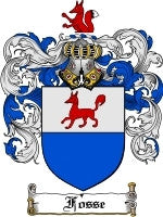 Fosse coat of arms family crest download