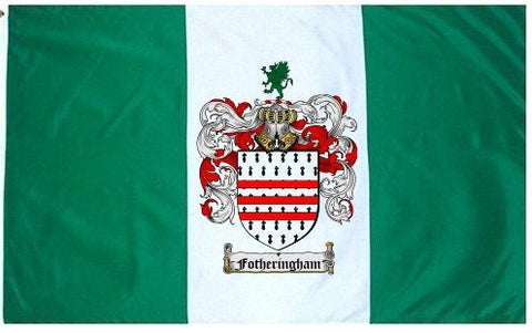 Fotheringham family crest coat of arms flag