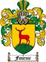 Fournie coat of arms family crest download