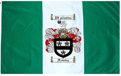 Fowley family crest coat of arms flag