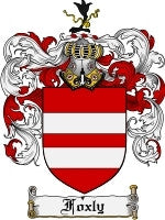 Foxly coat of arms family crest download