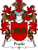 Fracki coat of arms family crest download