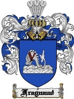 Fragnaud coat of arms family crest download