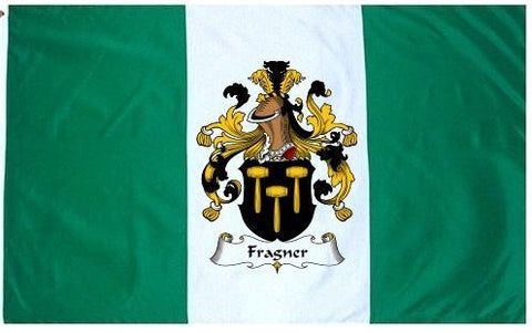 Fragner family crest coat of arms flag