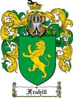 Frahill coat of arms family crest download