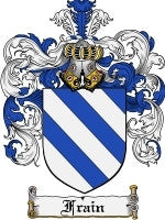 Frain coat of arms family crest download