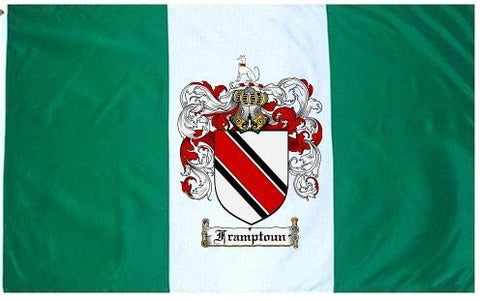 Framptoun family crest coat of arms flag