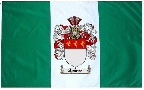 France family crest coat of arms flag