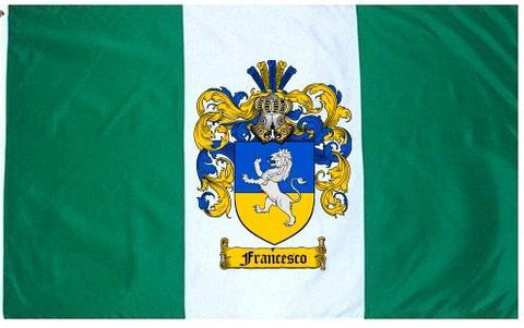 Francesco family crest coat of arms flag