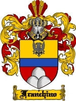 Franchino coat of arms family crest download