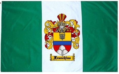 Franchino family crest coat of arms flag
