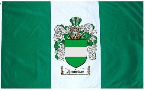 Francisco family crest coat of arms flag