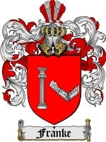 Franke coat of arms family crest download