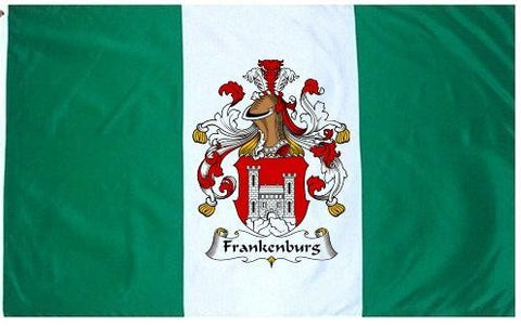 Frankenburg family crest coat of arms flag