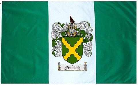 Frankish family crest coat of arms flag