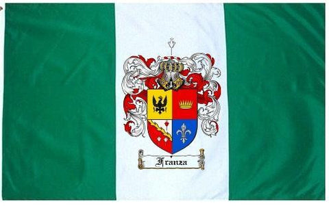 Franza family crest coat of arms flag