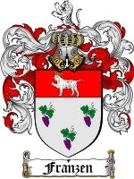 Franzen coat of arms family crest download