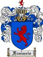 Fraraccio coat of arms family crest download