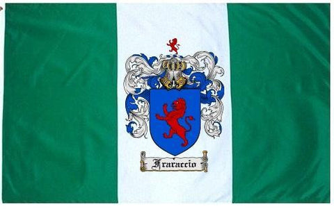 Fraraccio family crest coat of arms flag