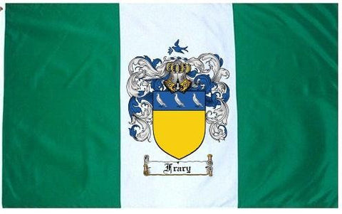 Frary family crest coat of arms flag