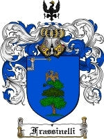 Frassinelli coat of arms family crest download
