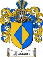 Frazzari coat of arms family crest download