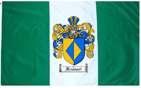Frazzari family crest coat of arms flag