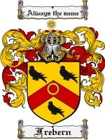 Frebern coat of arms family crest download