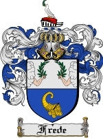 Frede coat of arms family crest download