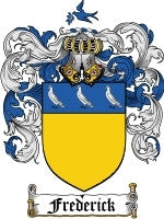 Frederick coat of arms family crest download