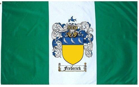 Frederick family crest coat of arms flag