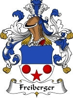 Freiberger coat of arms family crest download