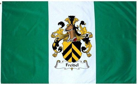 Freidel family crest coat of arms flag