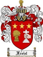 Freiel coat of arms family crest download