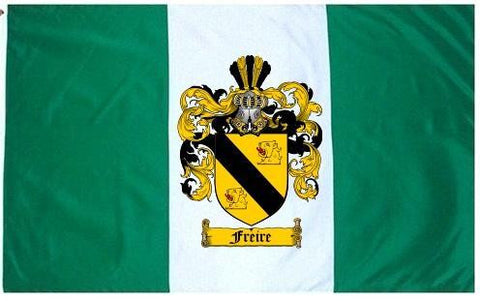Freire family crest coat of arms flag