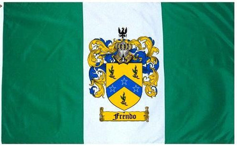 Frendo family crest coat of arms flag