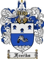 Freriks coat of arms family crest download