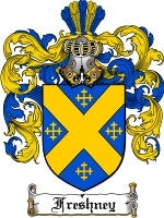 Freshney coat of arms family crest download