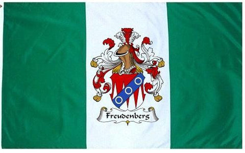 Freudenberg family crest coat of arms flag