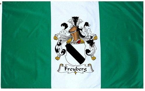 Freyberg family crest coat of arms flag